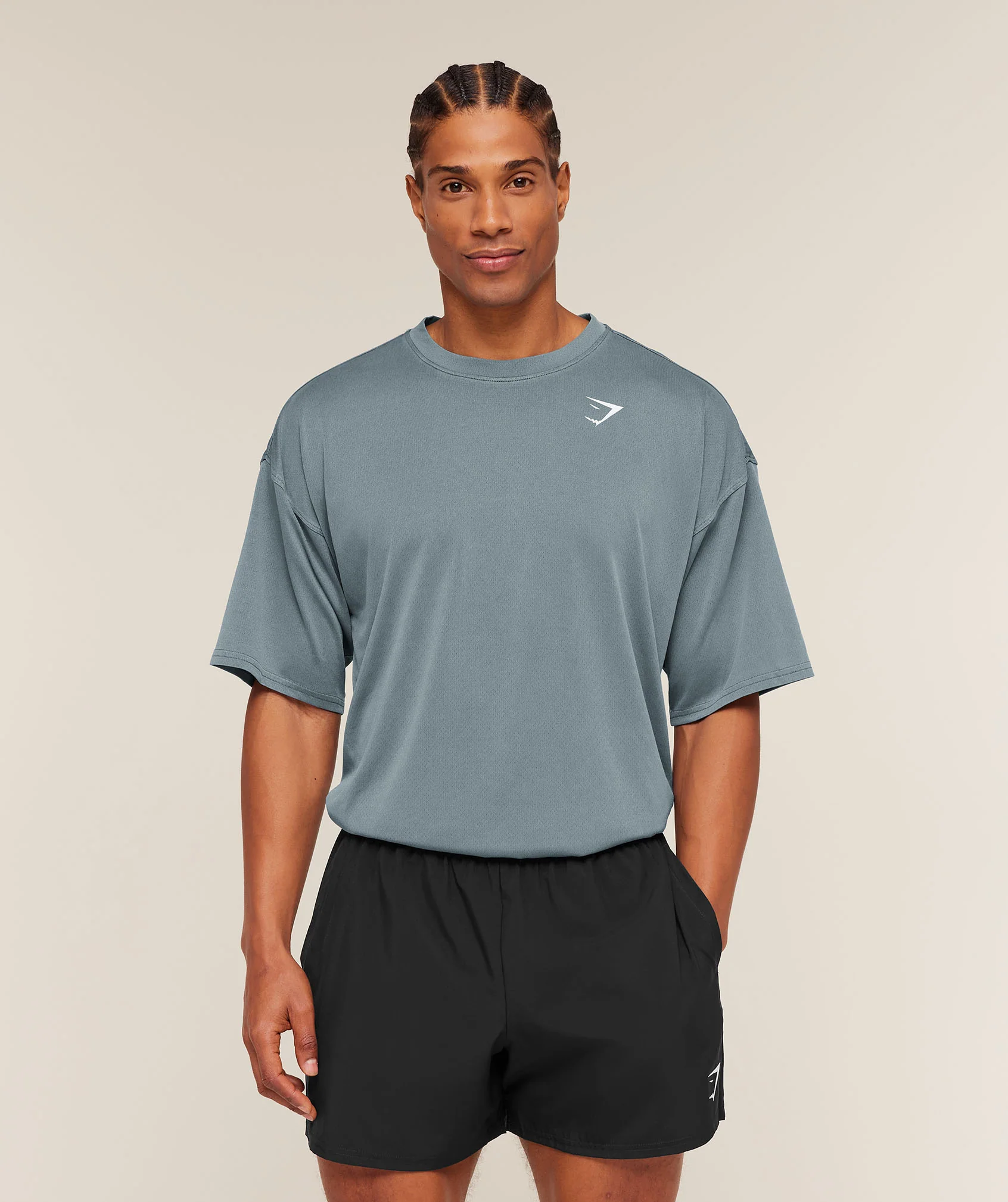 Washed Pastels T-Shirt in Boxy Oversized Fit for Summer
