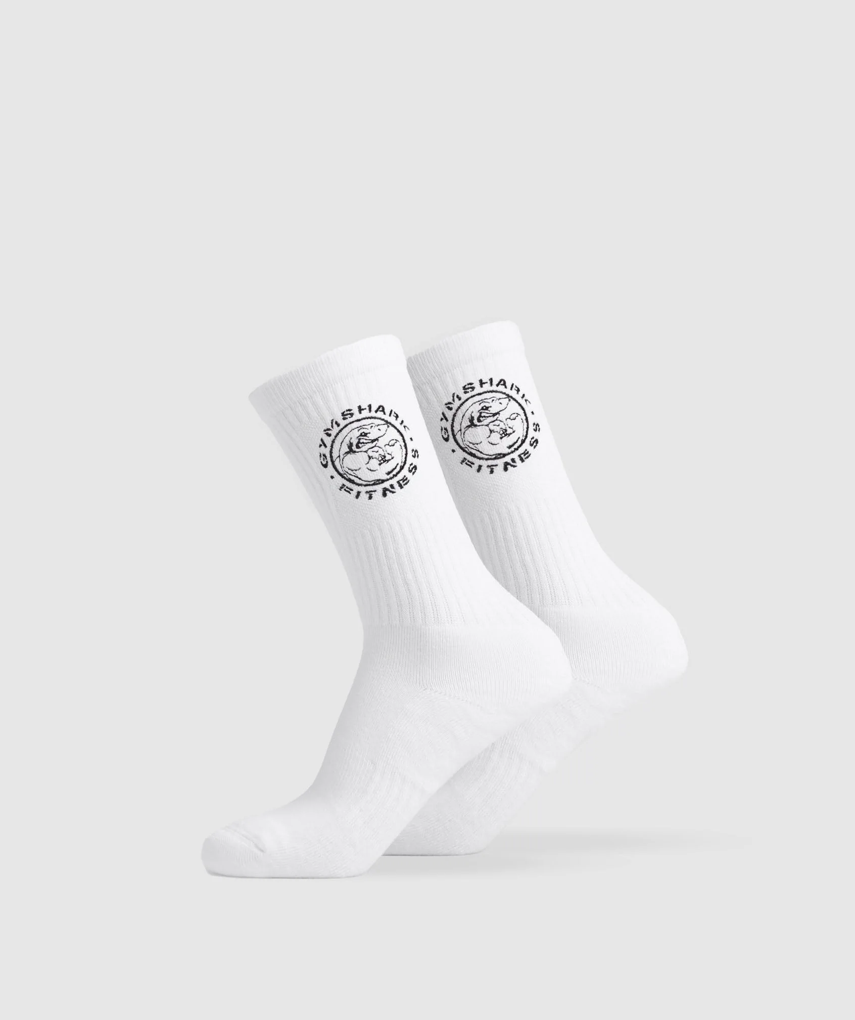 Legacy Crew Socks 2 Pack in White