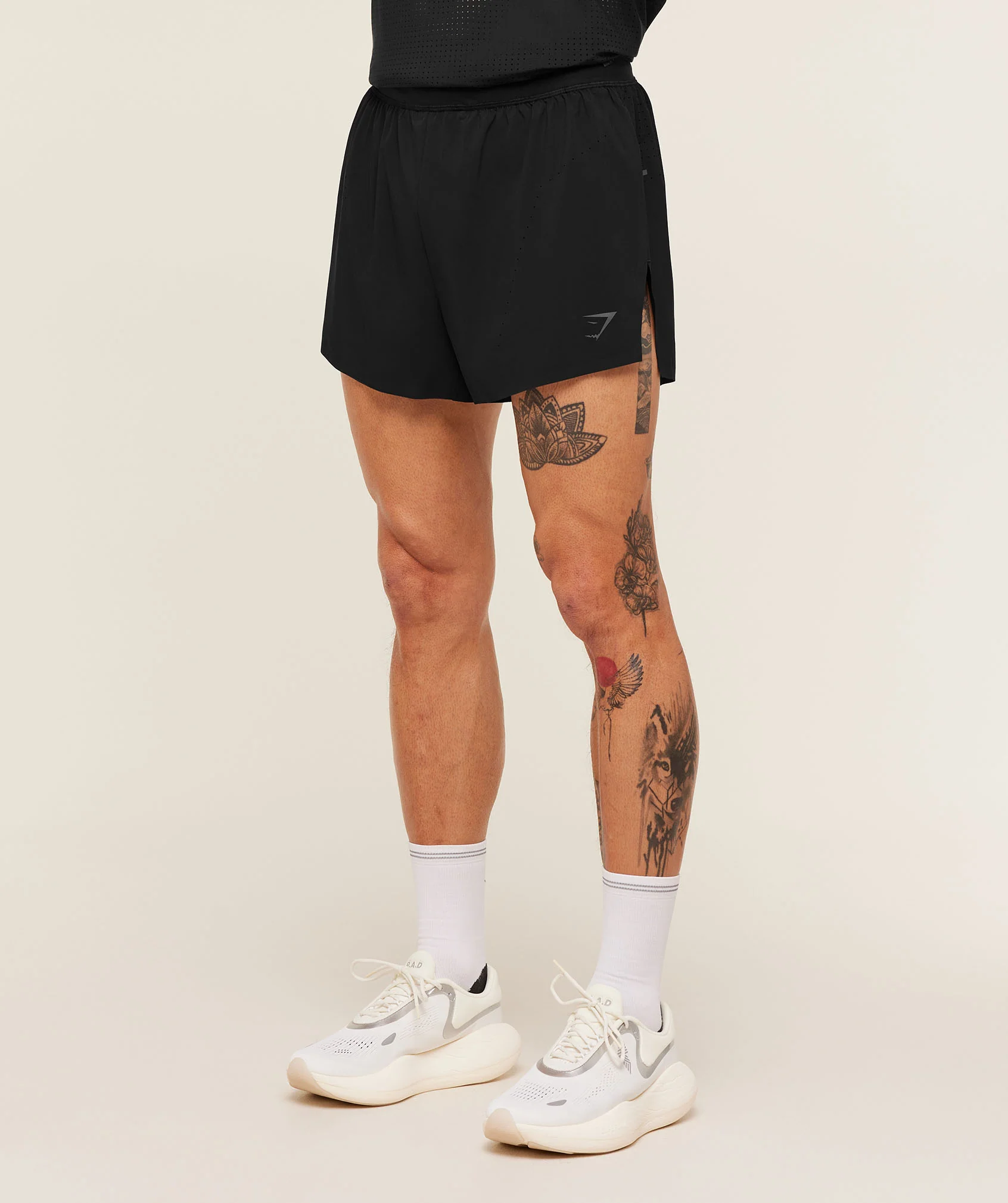 Gymshark Running Elite Race 5 Inch Shorts with Eyelets