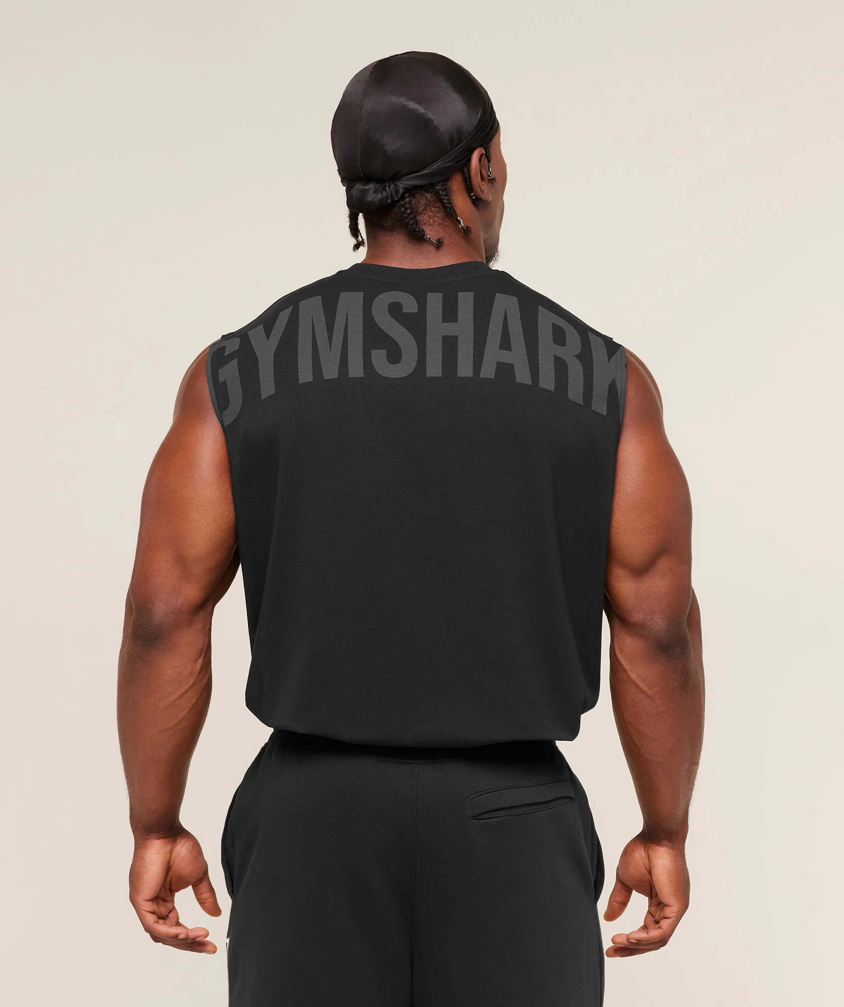 Gymshark Power Cut Off Tank with Open Sleeves
