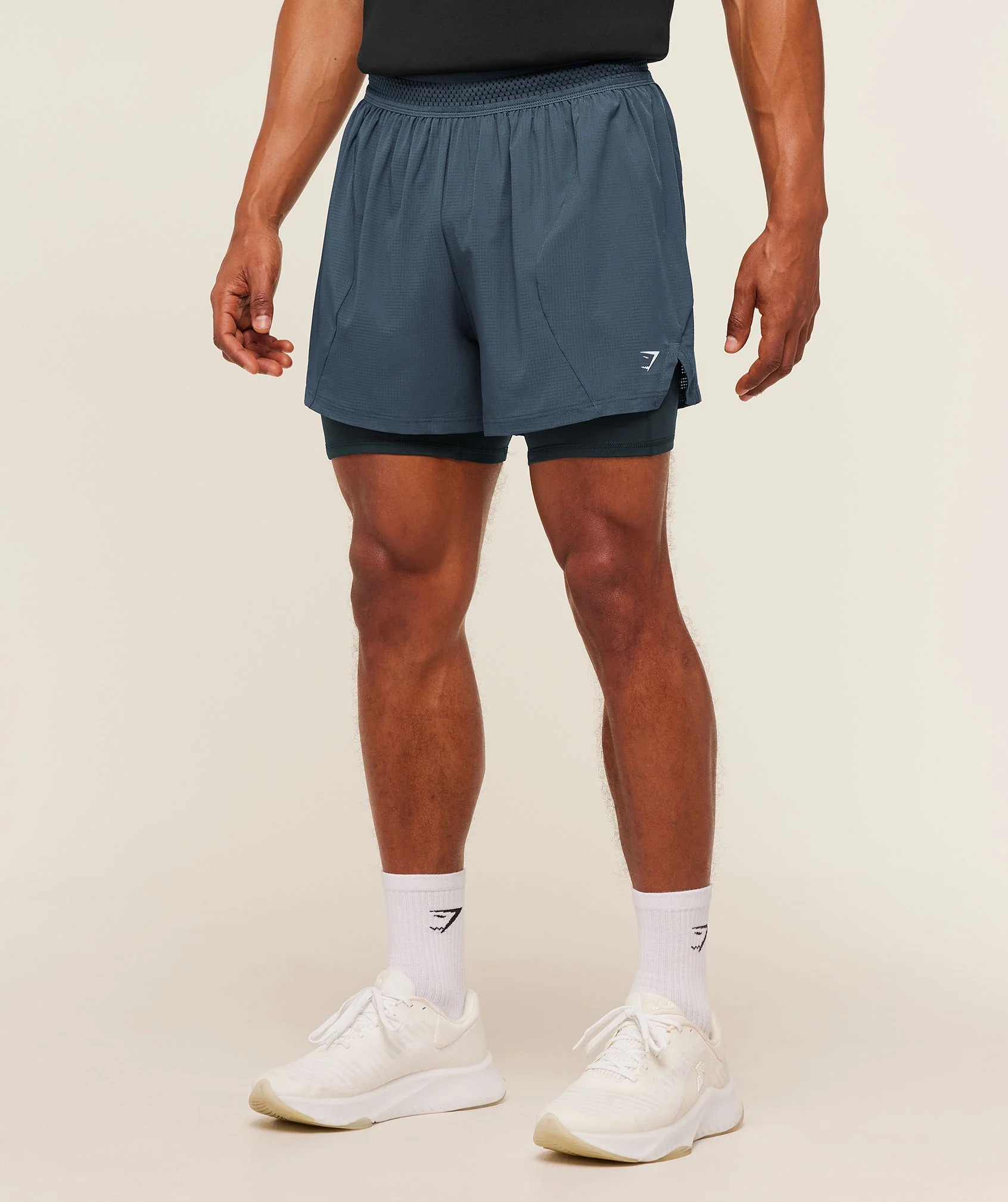 Running 4 Inch 2-in-1 Shorts with Inner Half-Tights