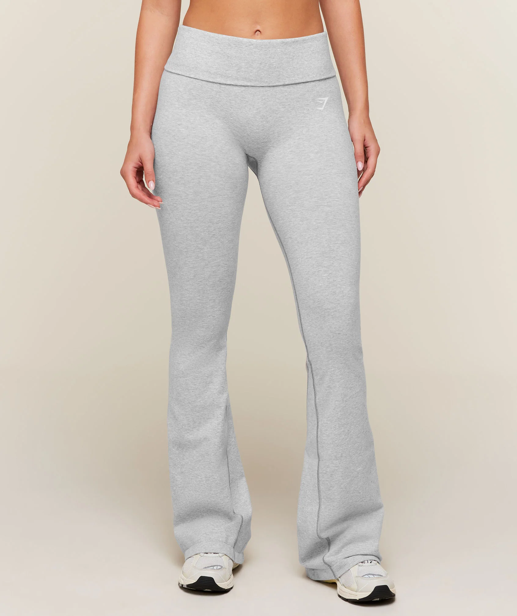 CottonMove™ Flared Leggings in Cotton-Blend Seamless Fabric