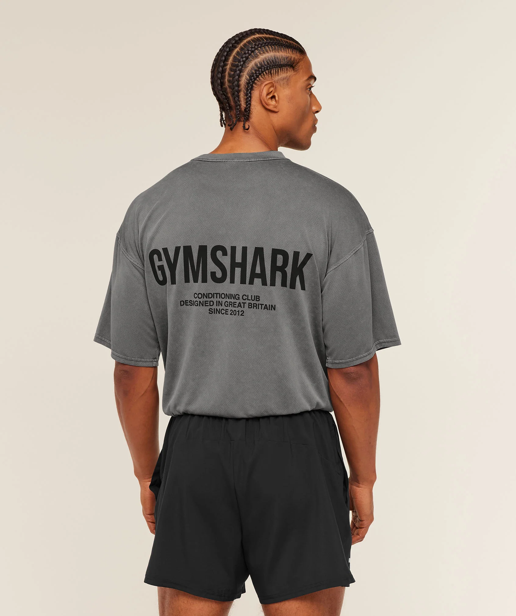 Gymshark Conditioning Club Washed T-Shirt Oversized Fit