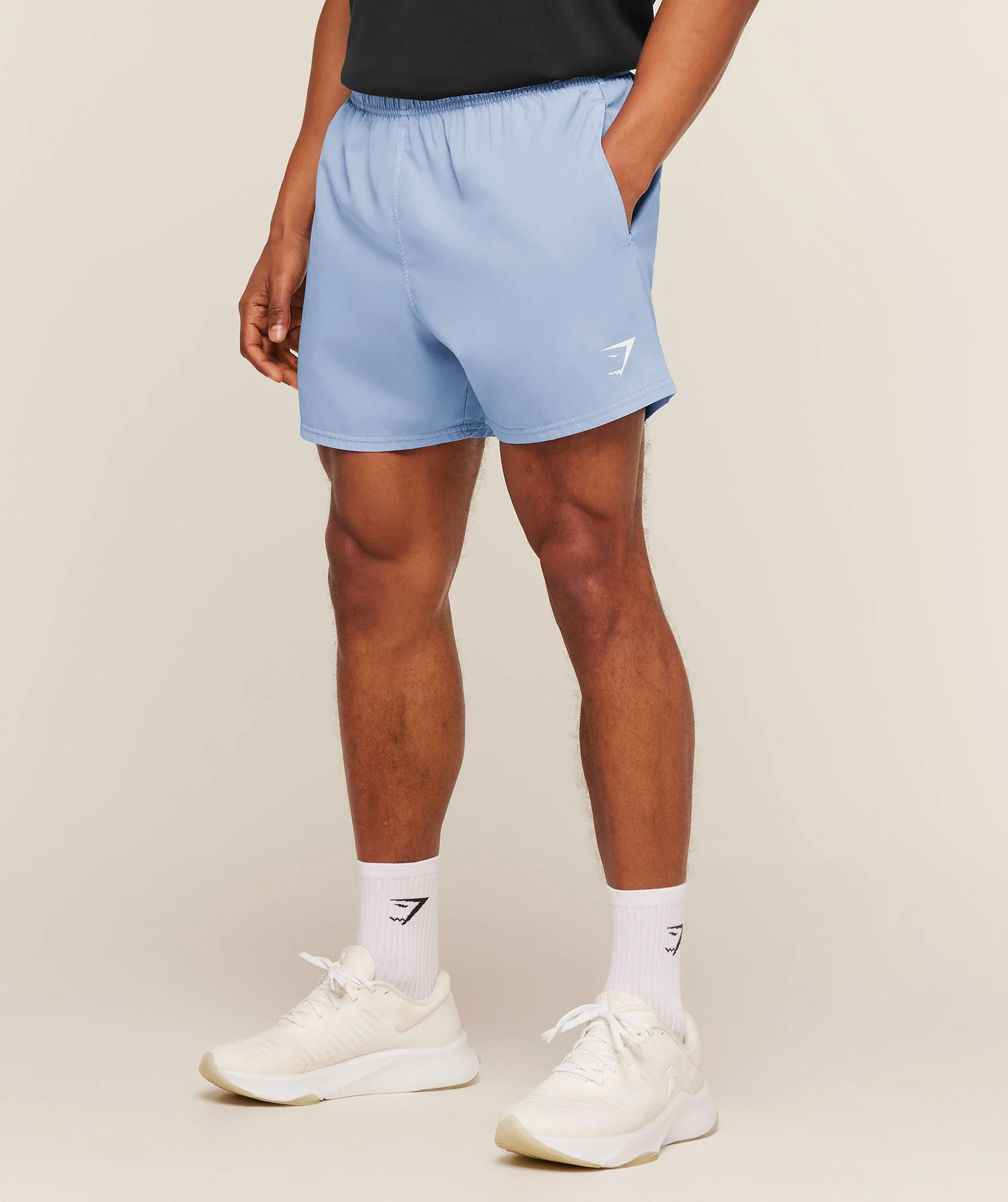 Gymshark Washed Pastels Shorts in Light Washed Fabric