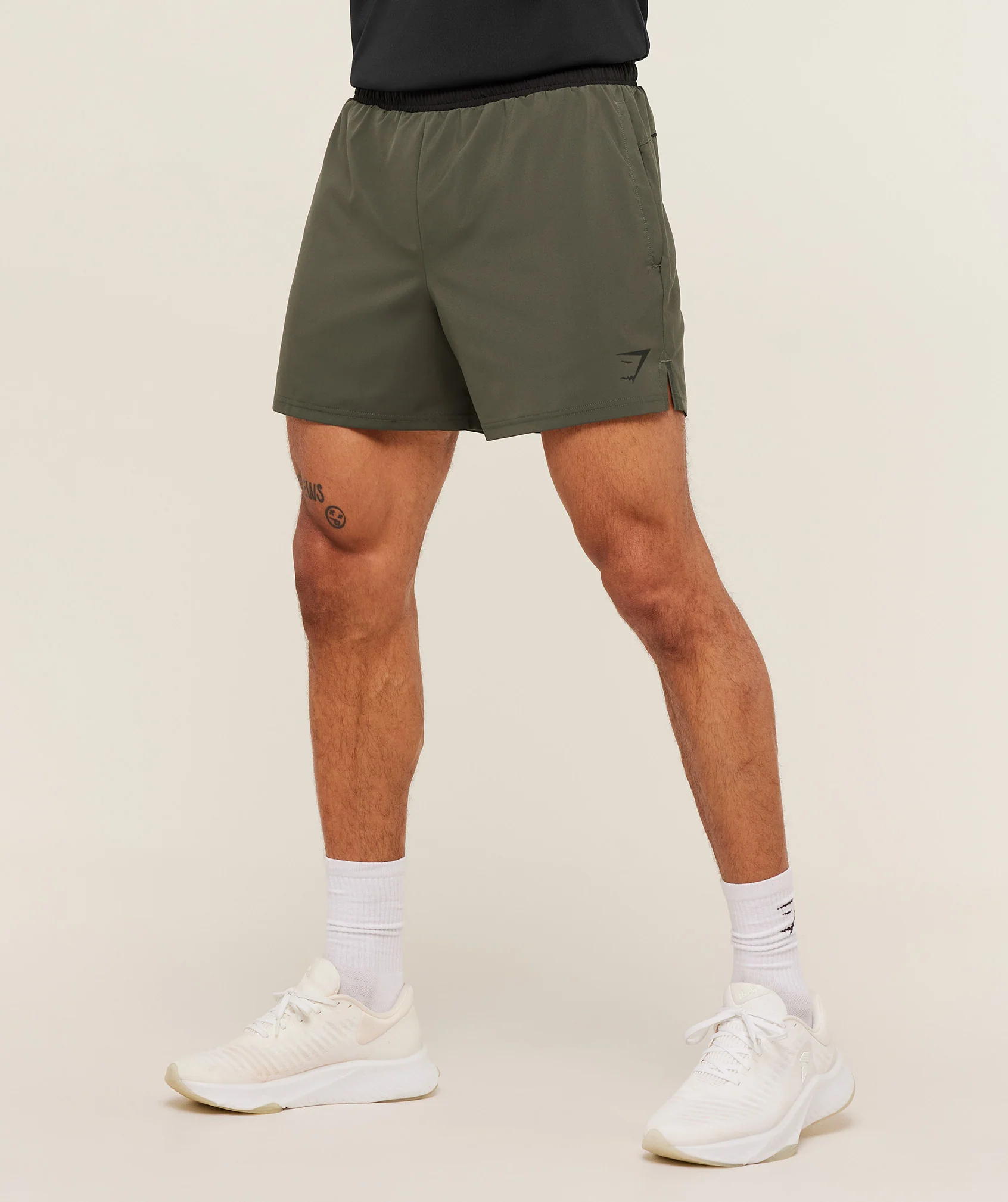 Gymshark Arrival Contrast Shorts with 5 Inch Inseam for Leg Day