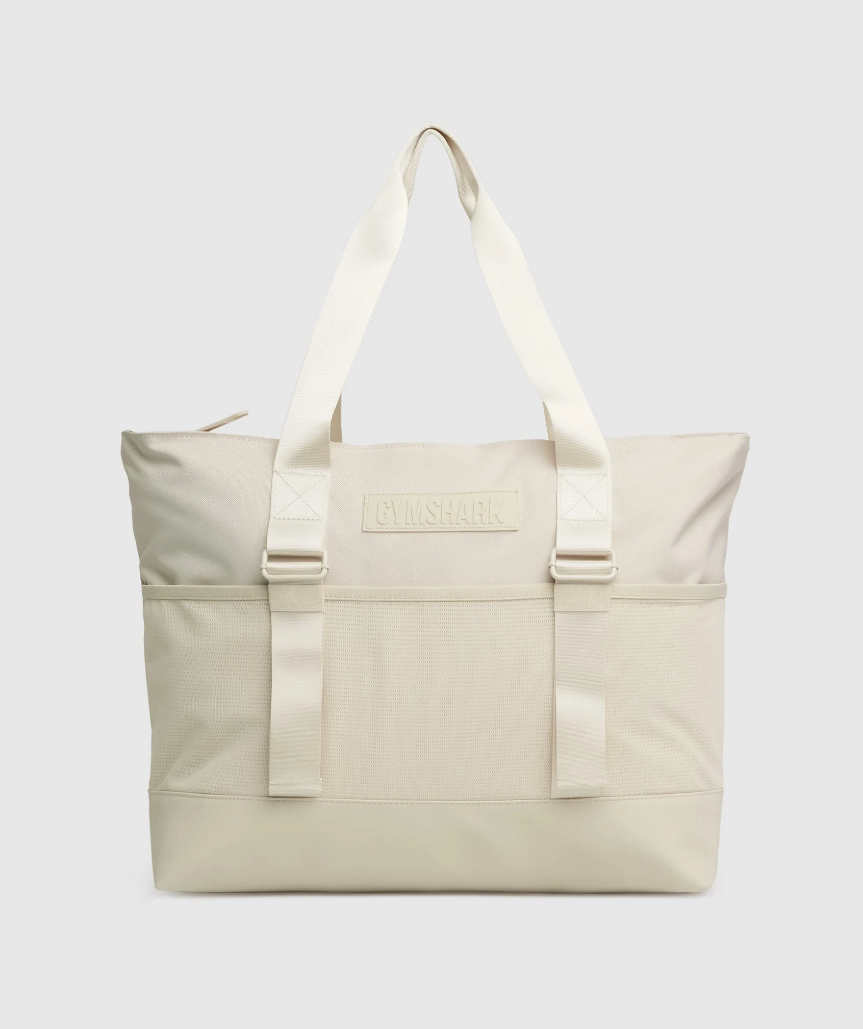 Everyday Tote in Pebble Grey with Mesh Front Pockets