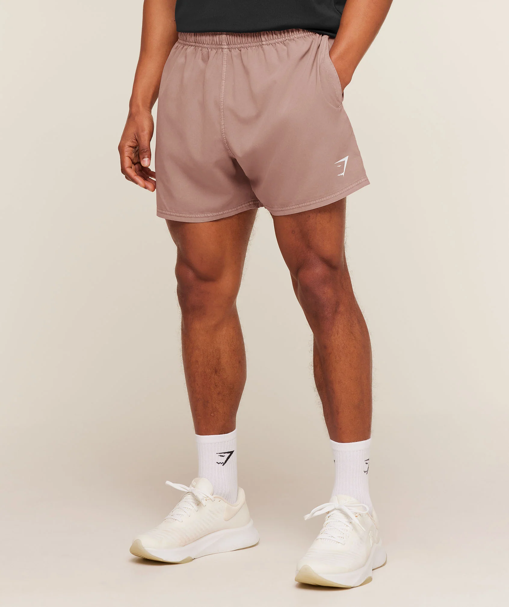 Gymshark Washed Pastels Shorts in Light Washed Fabric