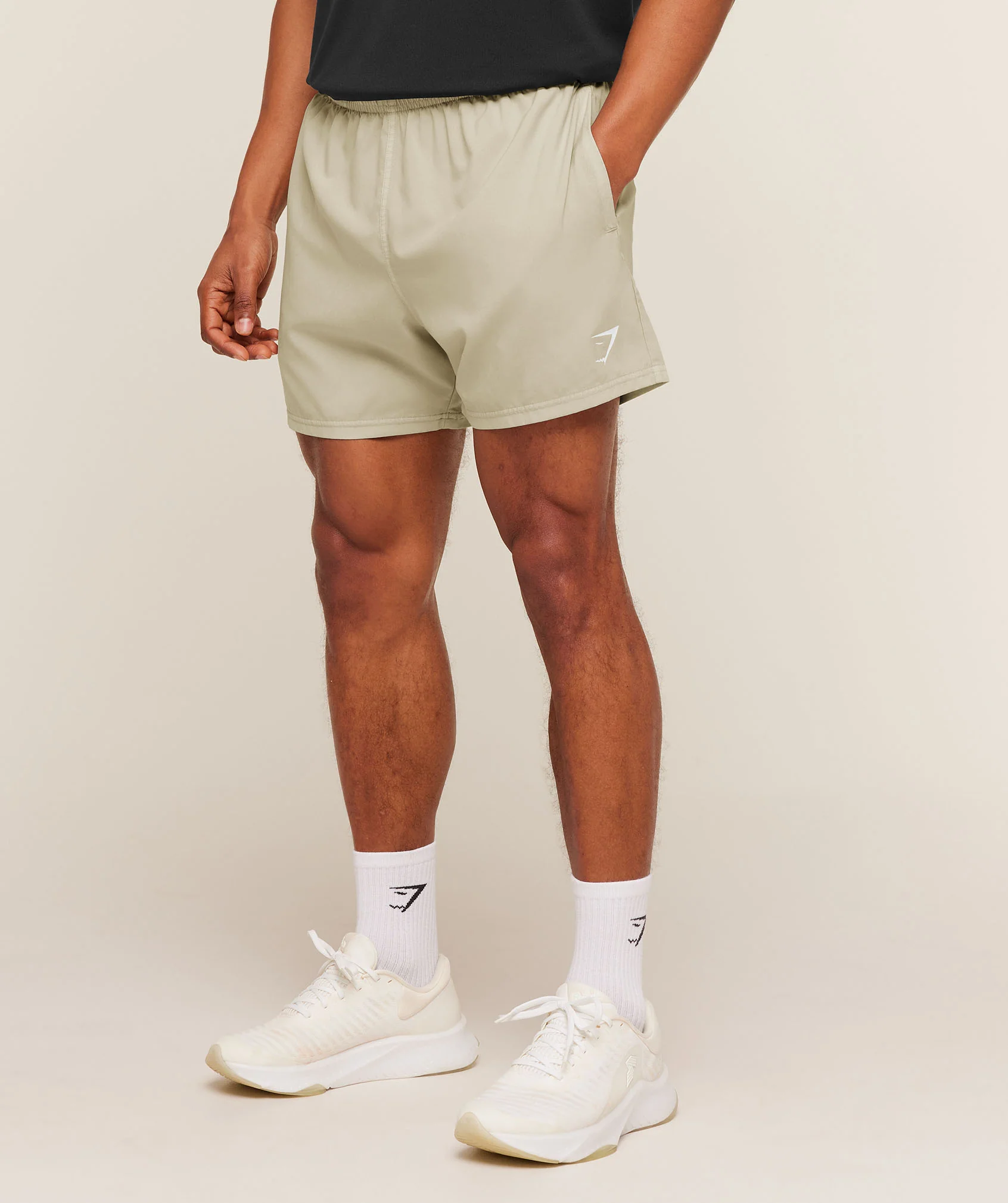Gymshark Washed Pastels Shorts with Mesh and Drawcord