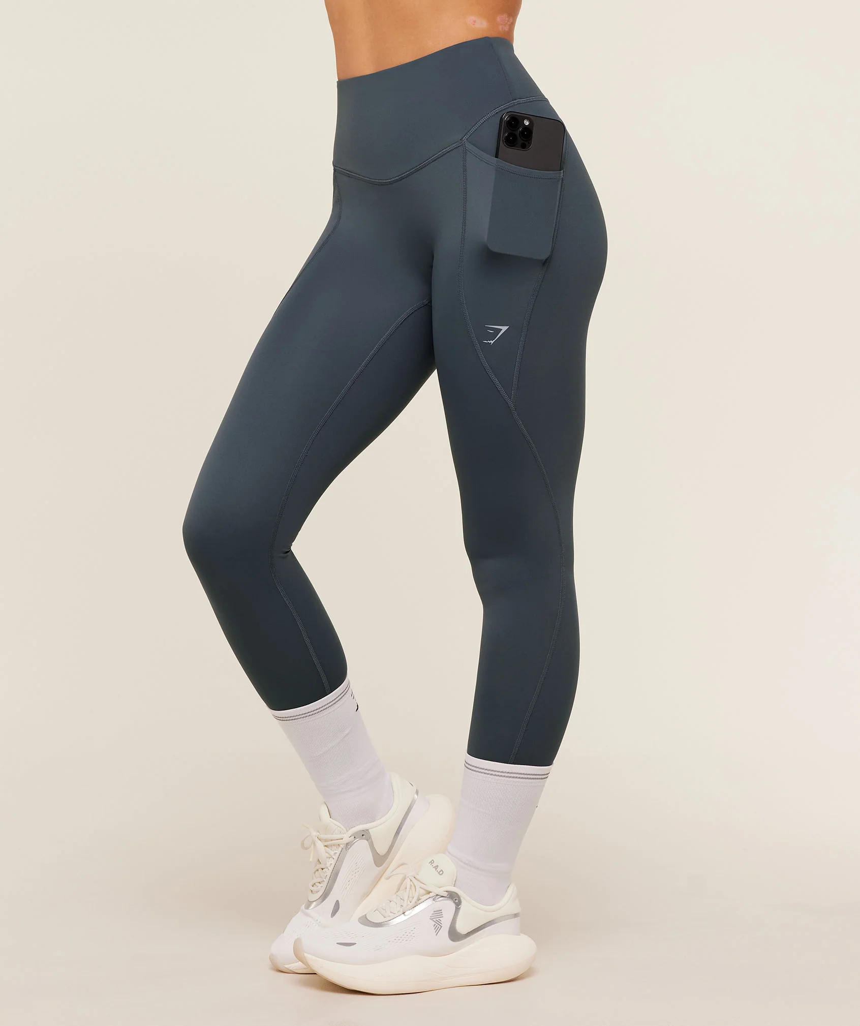 Gymshark Running Pocket Legging with Deep V Waistband