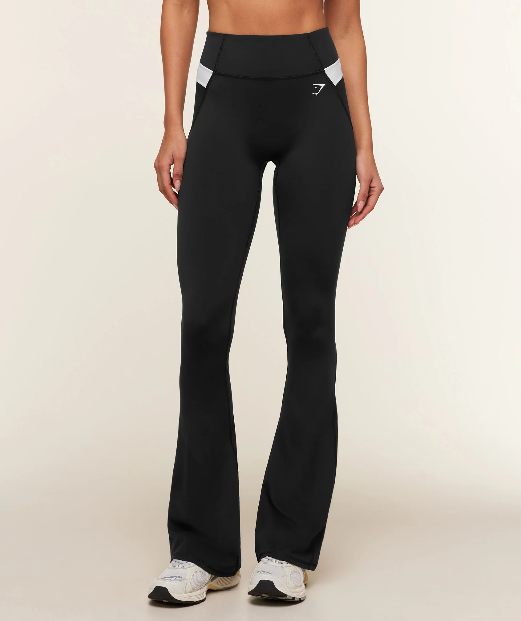Edge Dipped Flared Leggings Tall High-Rise Leggings