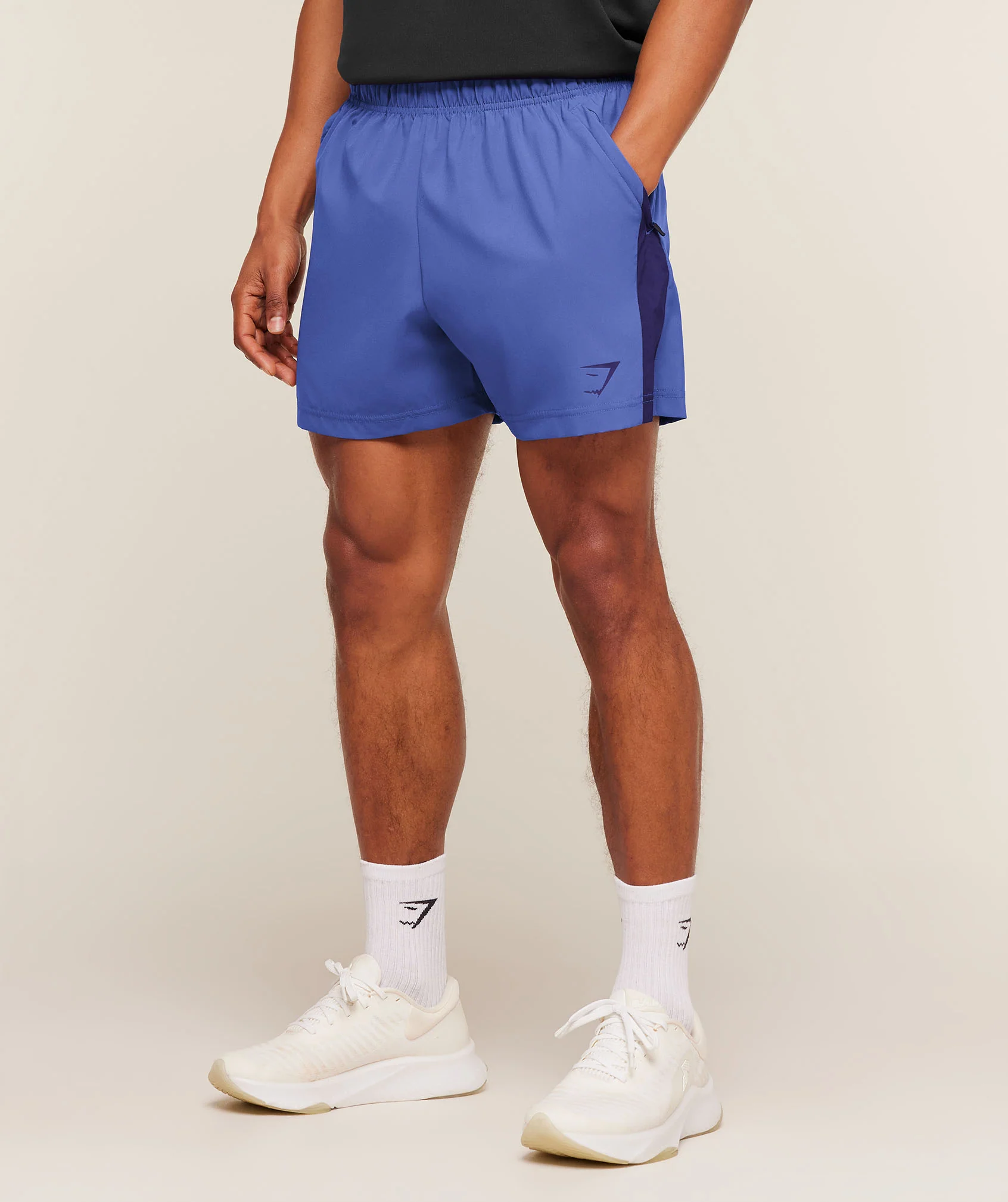 Sport 5 Inch Slim Fit Training Shorts with Side Splits