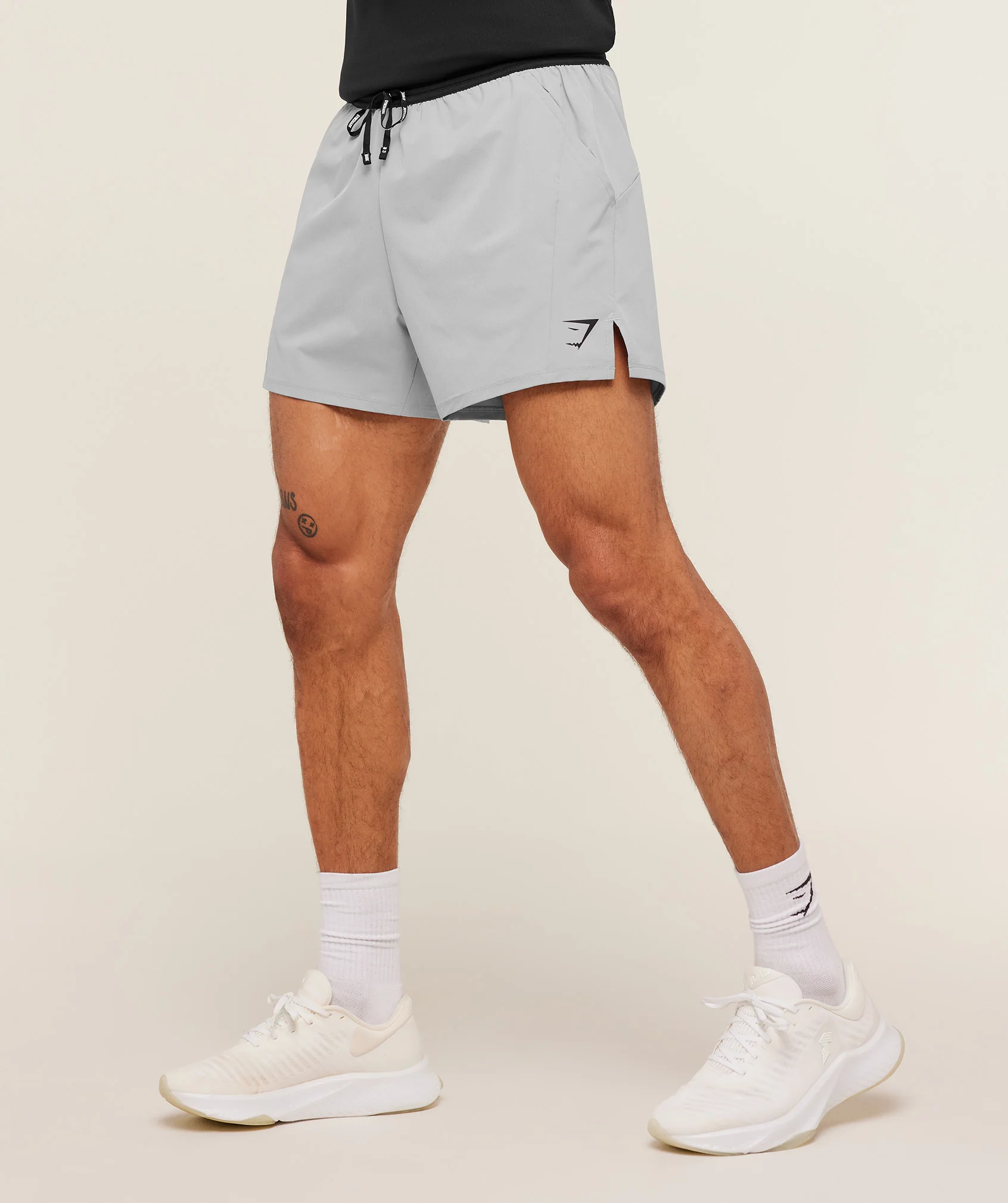 Gymshark Weekend 5 Inch Shorts with Zip Pocket and Mesh Brief