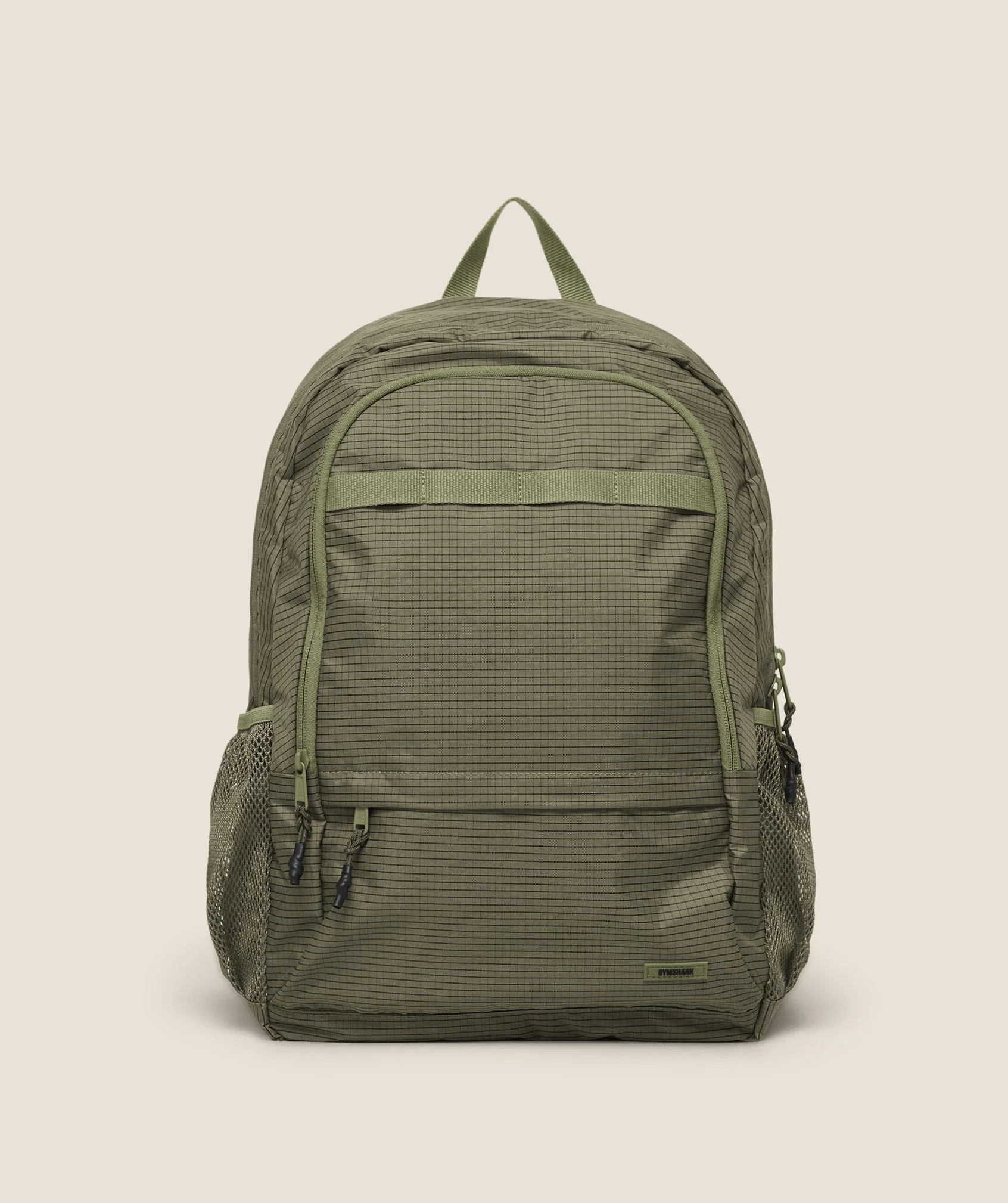 Gymshark Hybrid Backpack Green Training Backpack with Laptop Sleeve