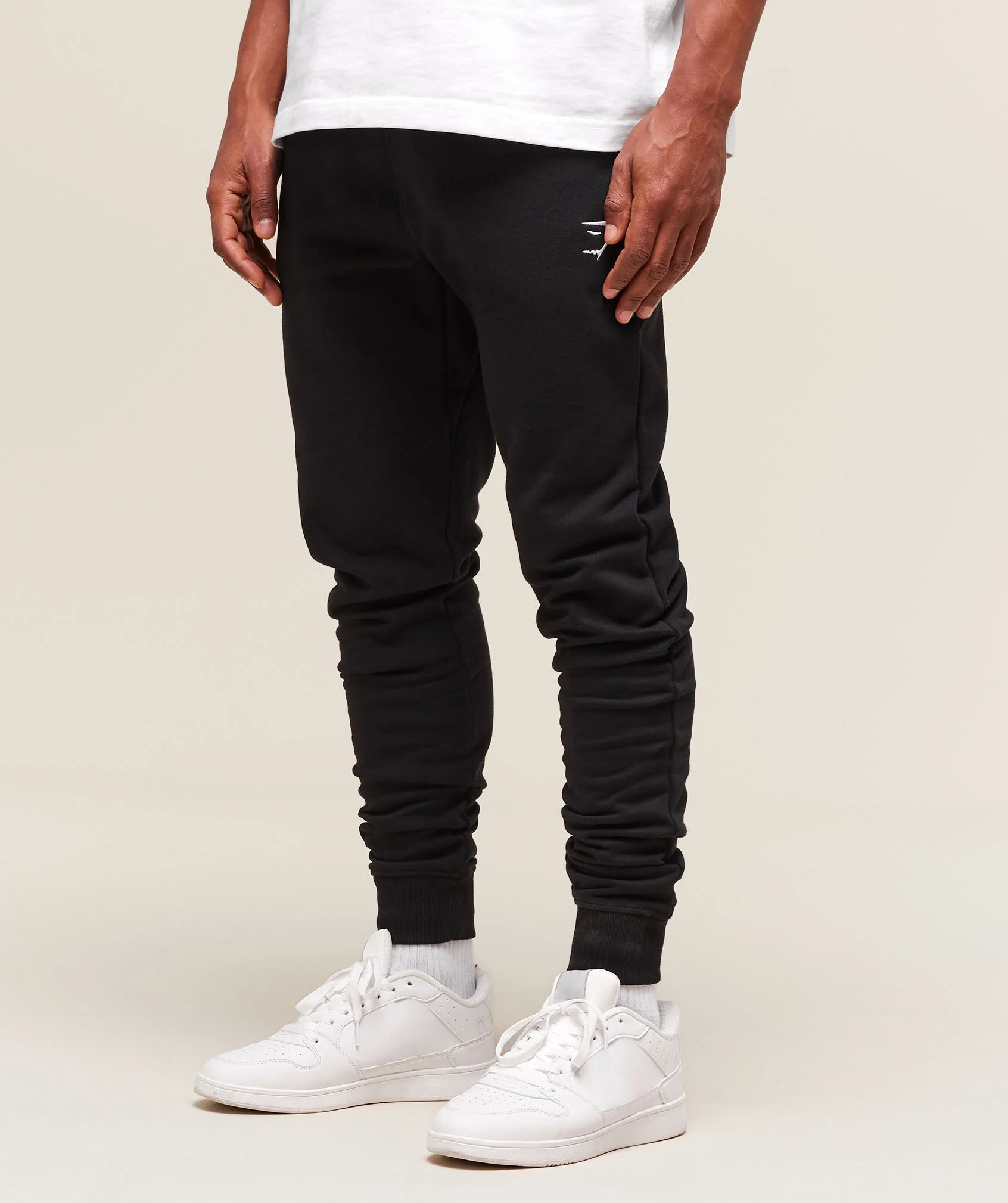 Gymshark Crest Tall Joggers Cotton Slim Fit 30 Inch Inseam
