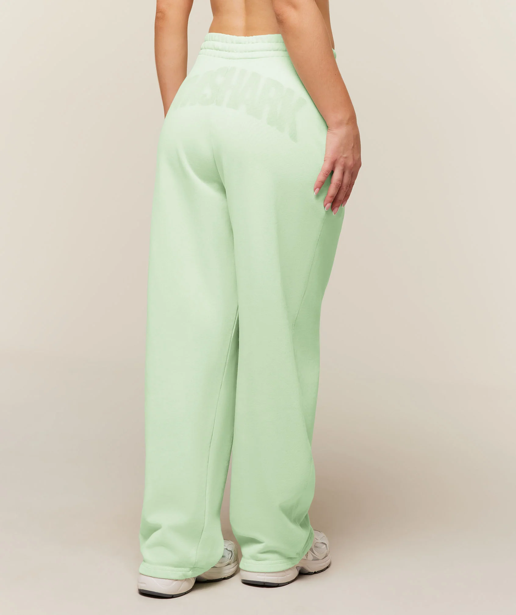 Power Straight Leg Sweatpants Short Length in Green