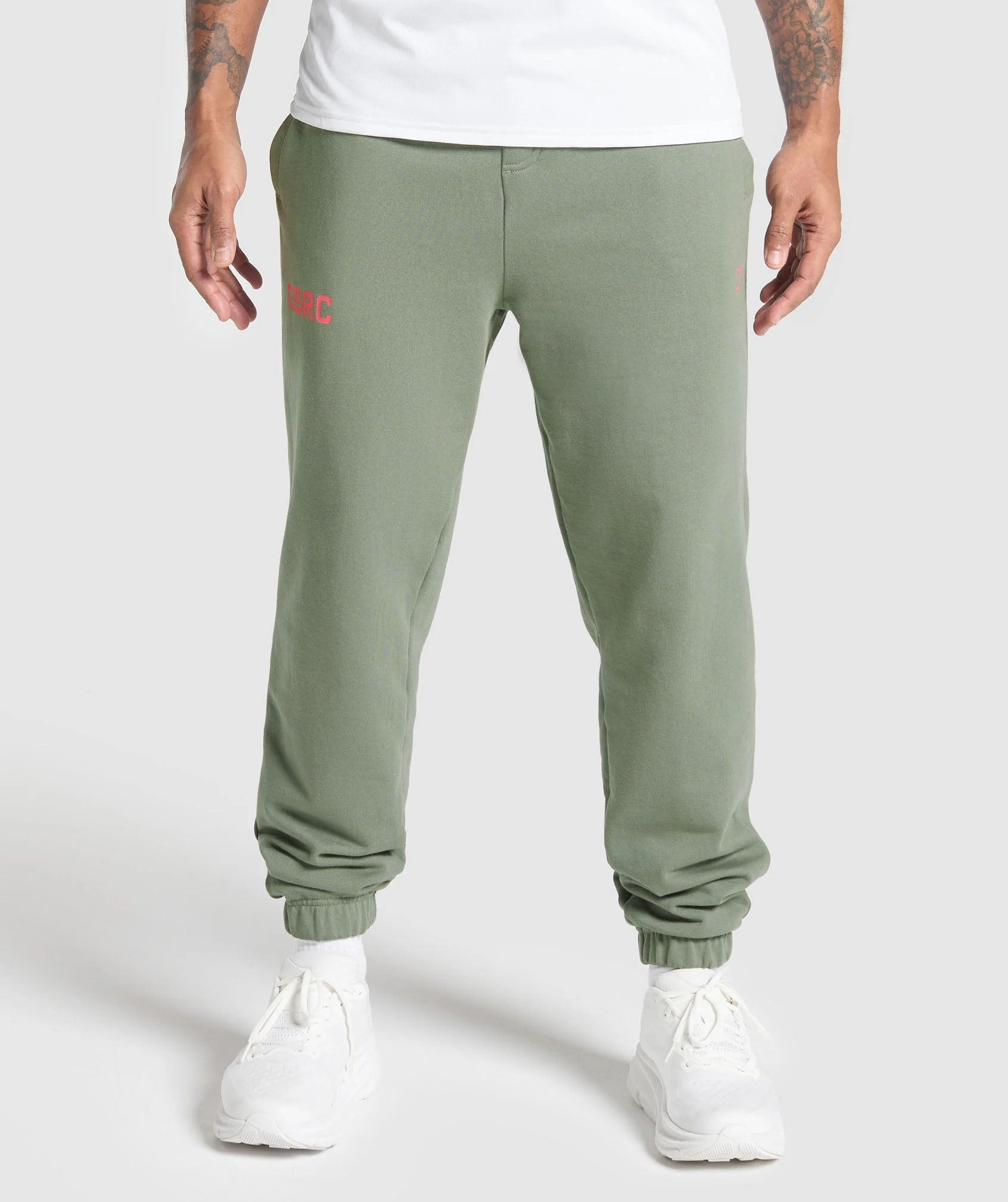 Gymshark Run Club Running Graphic Joggers, Oversized Fit