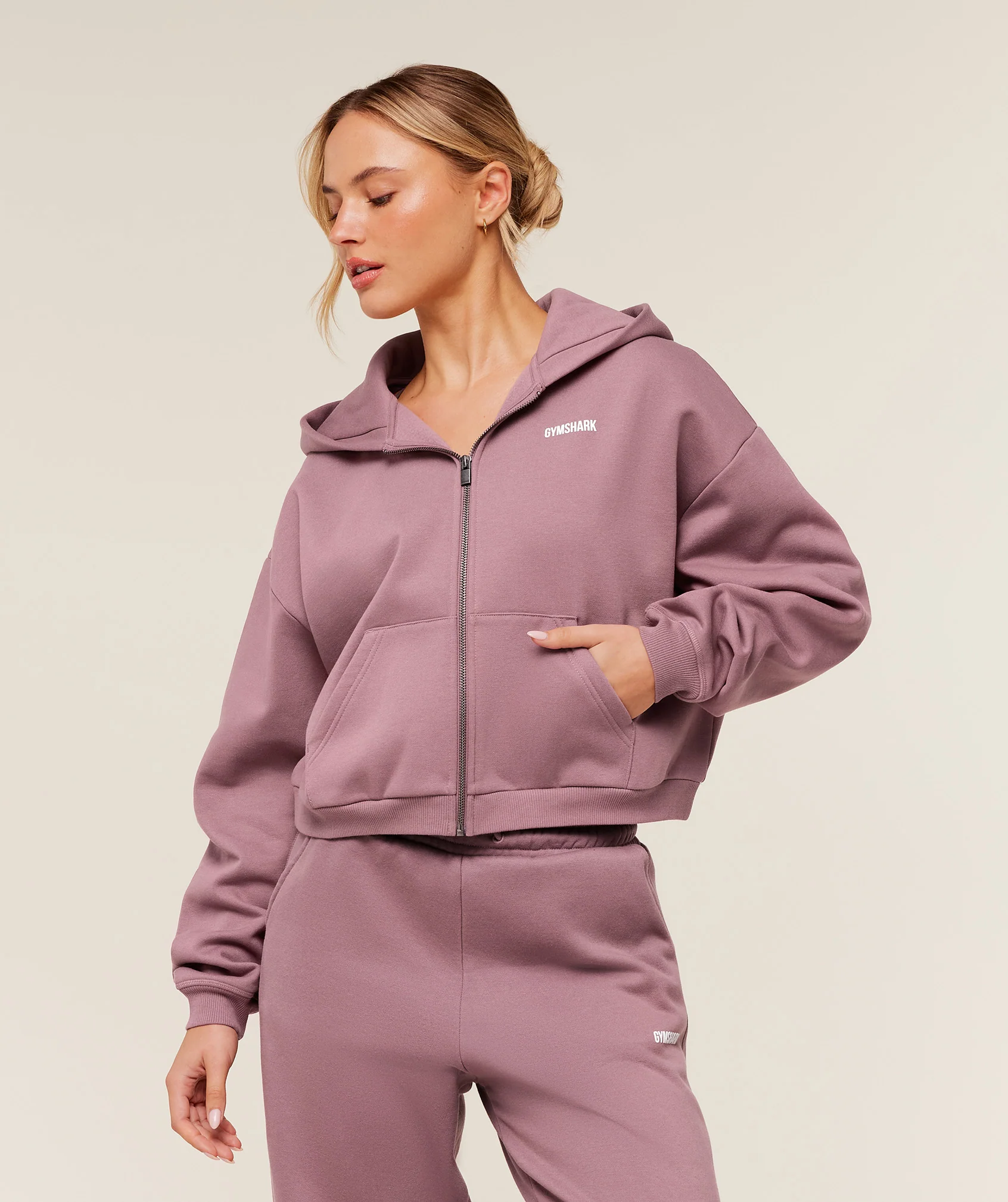 Gymshark Cosy Luxe Zip Through Hoodie