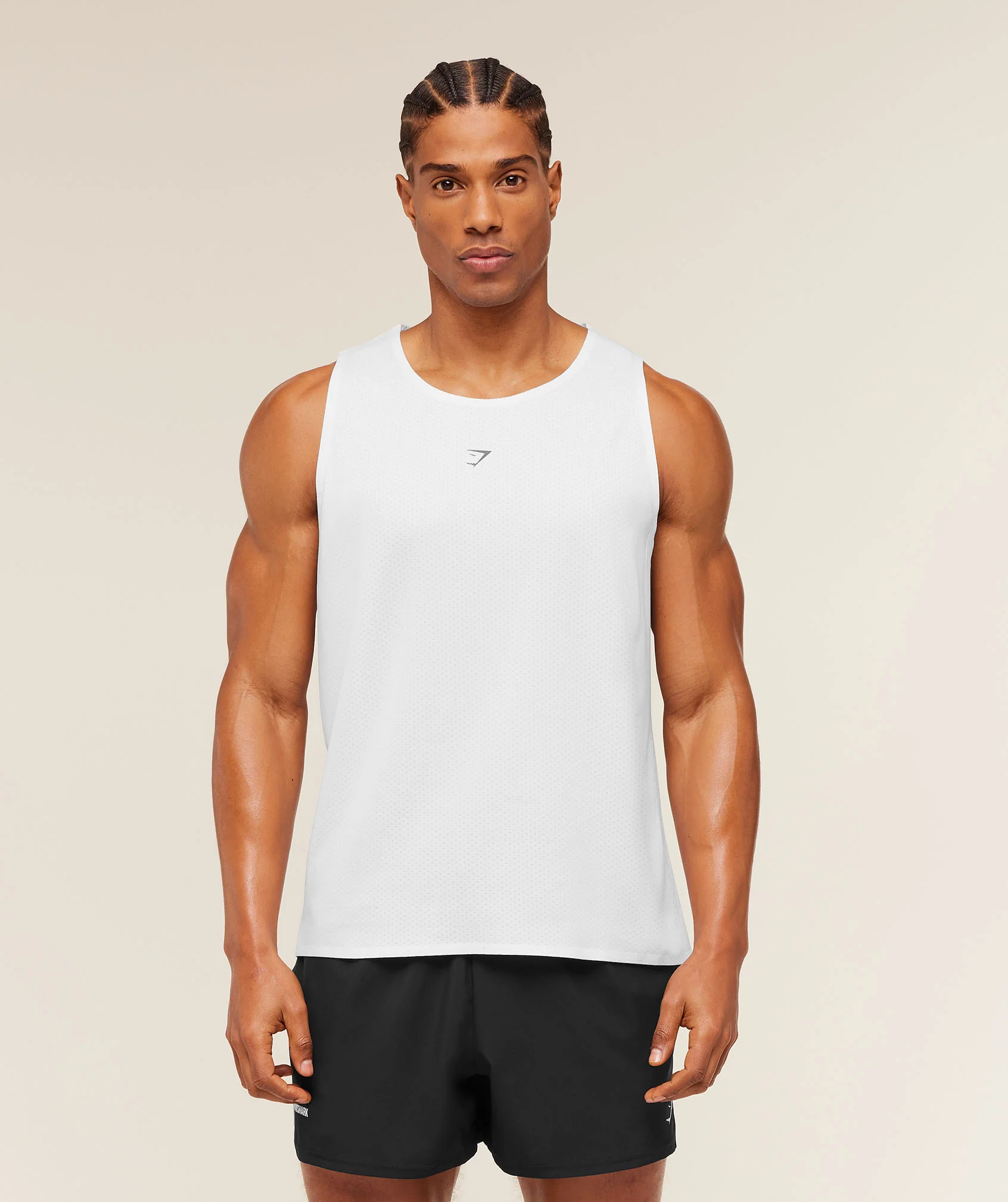 Hybrid Engineered Jacquard Tank for Running and Rowing