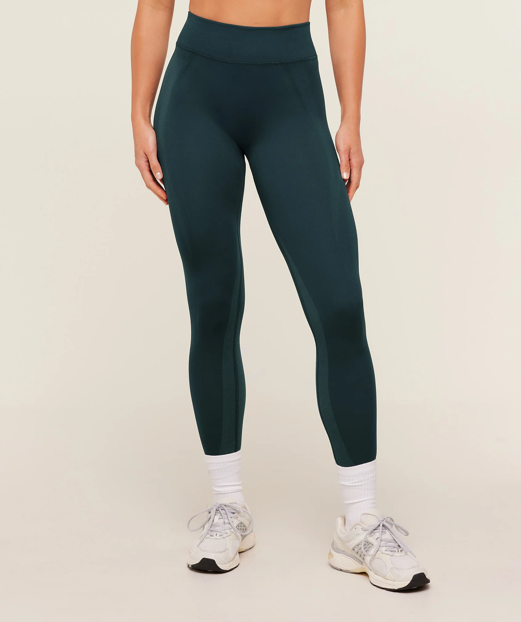 Weekend Seamless High-Waisted Legging with Ribbed Waistband