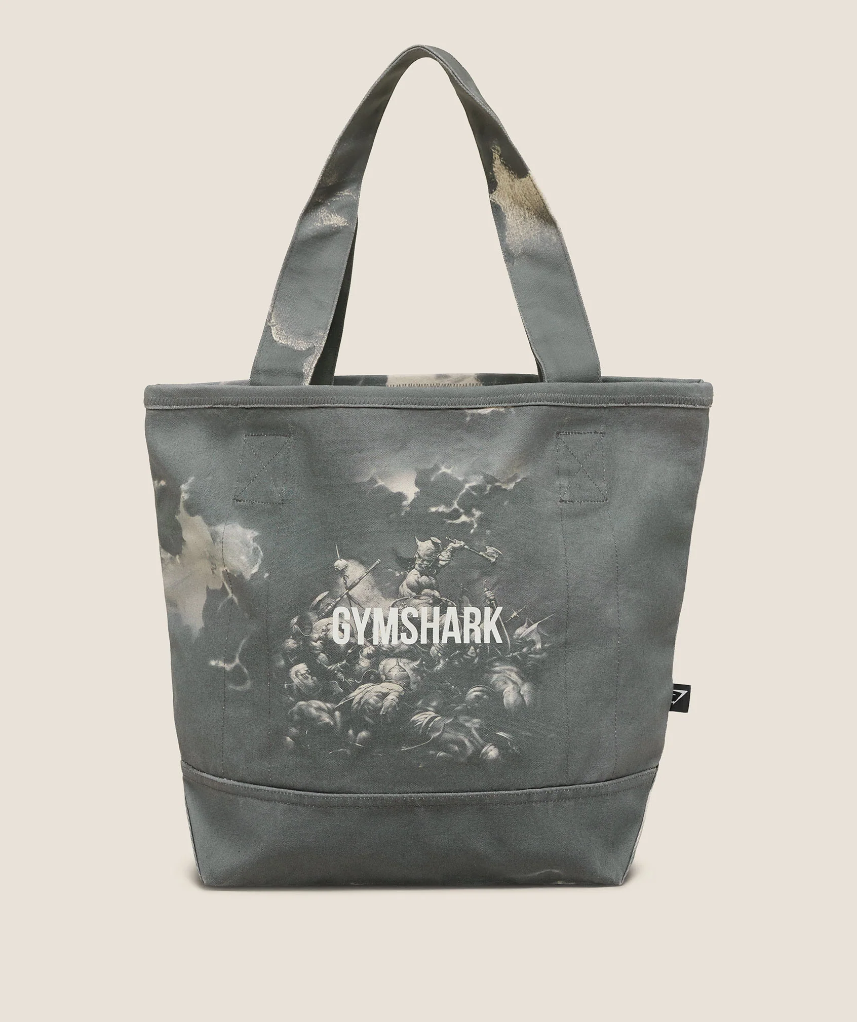 Gymshark x Frazetta Canvas Tote Bag with Warrior Art