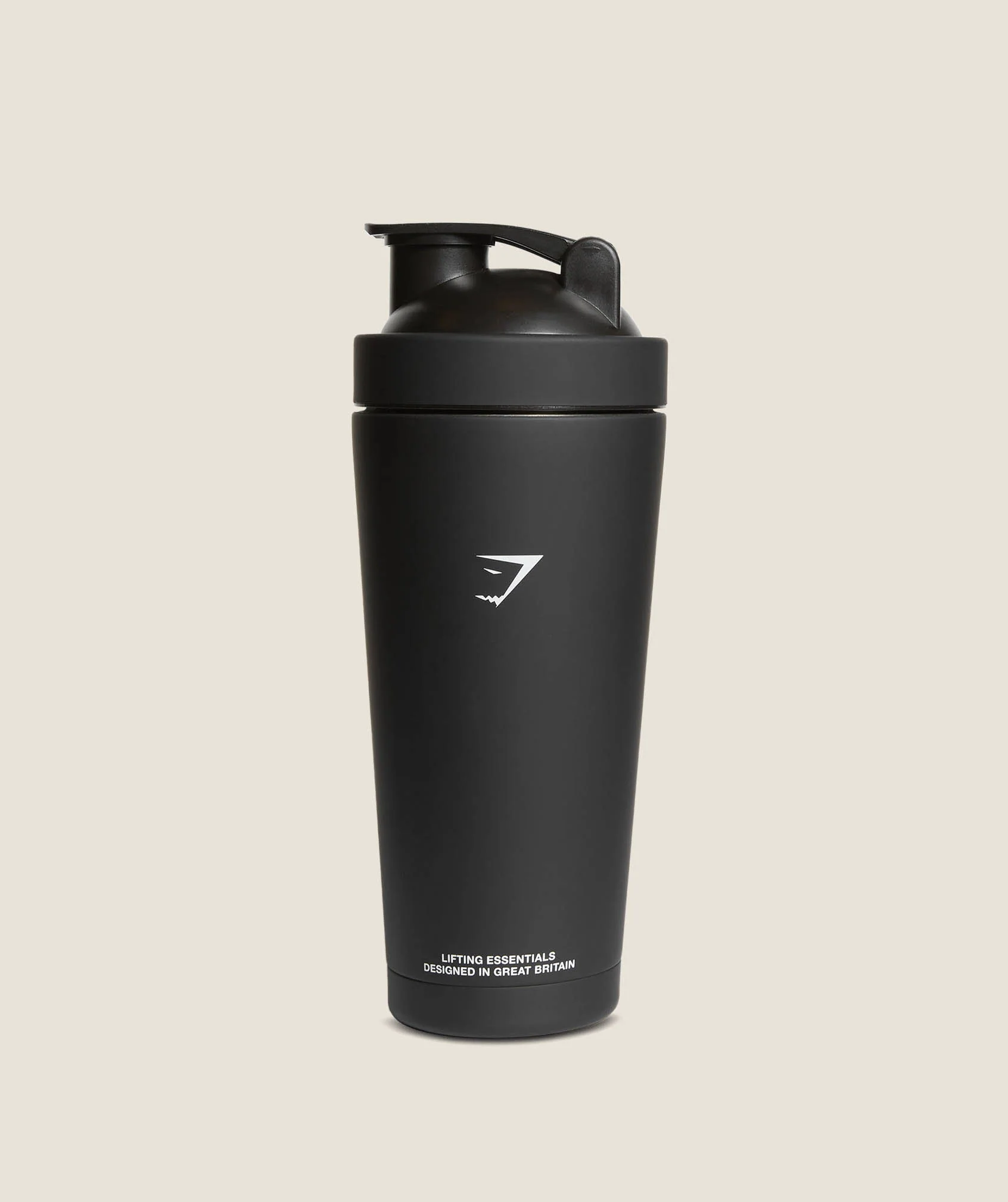 Gymshark Matte Metal Shaker with Built-In Agitator