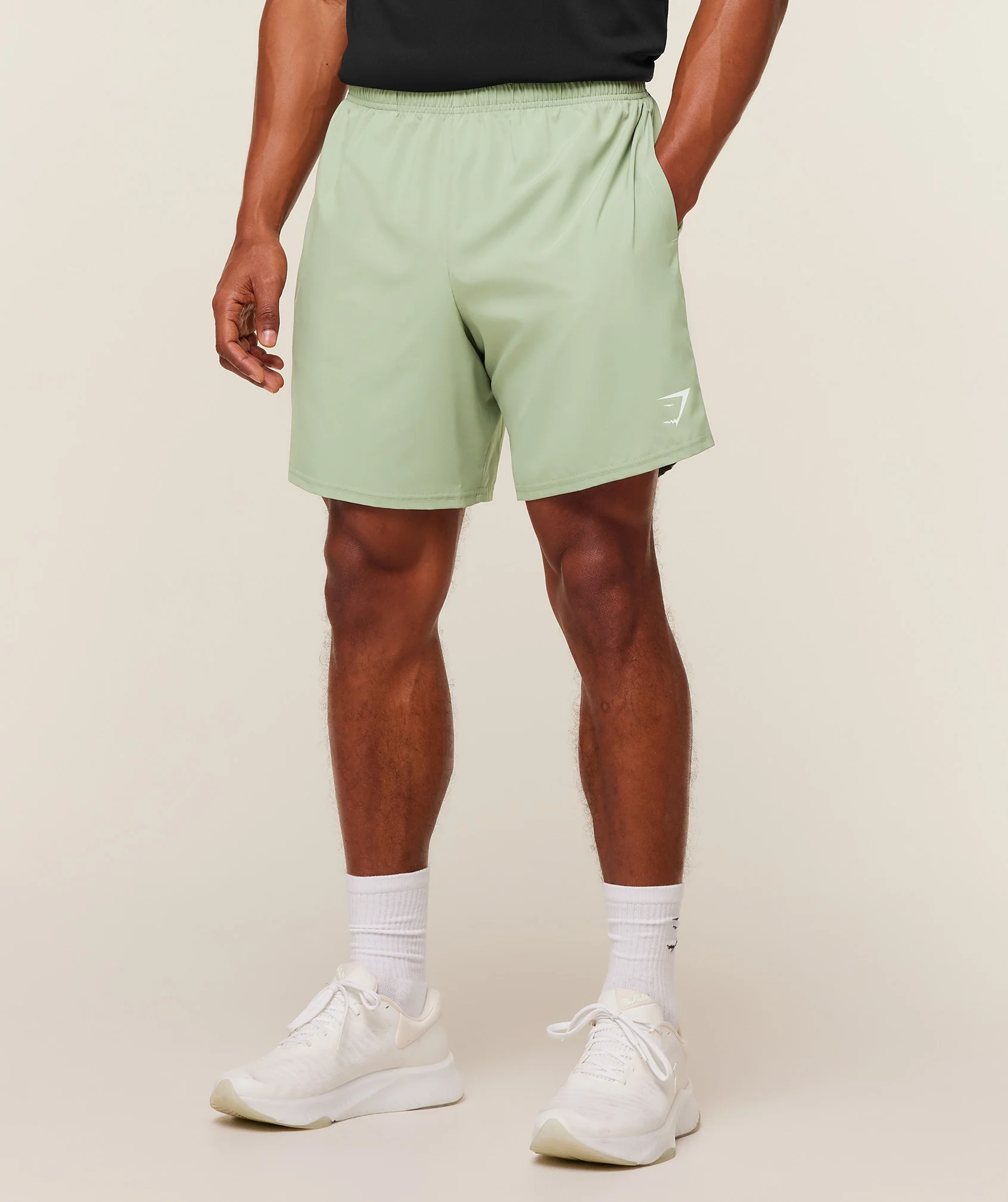 Gymshark Arrival 7" shorts med snørestrikk og sidenlommer