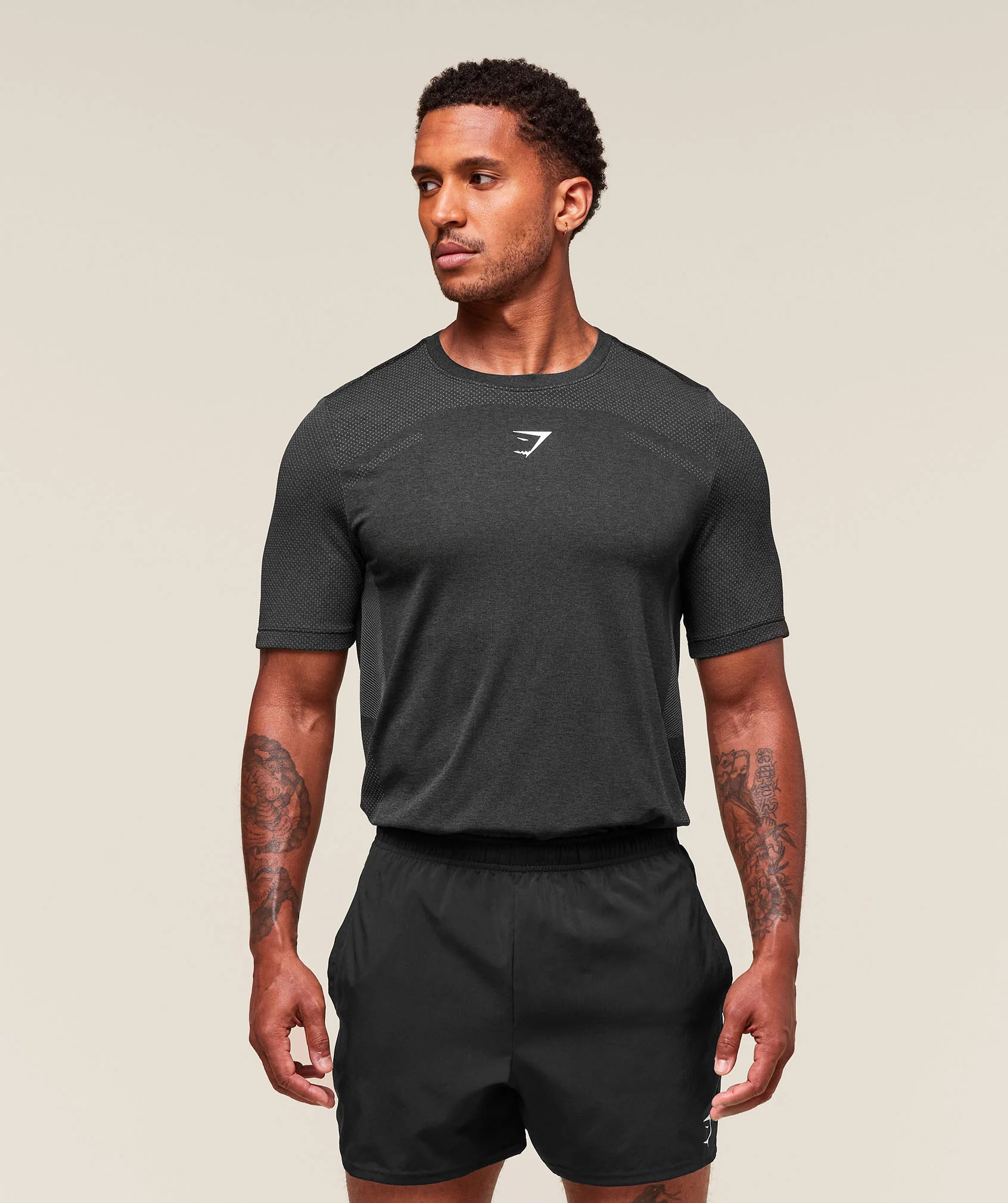 Lightweight Seamless T-Shirt Regular Fit Training Top
