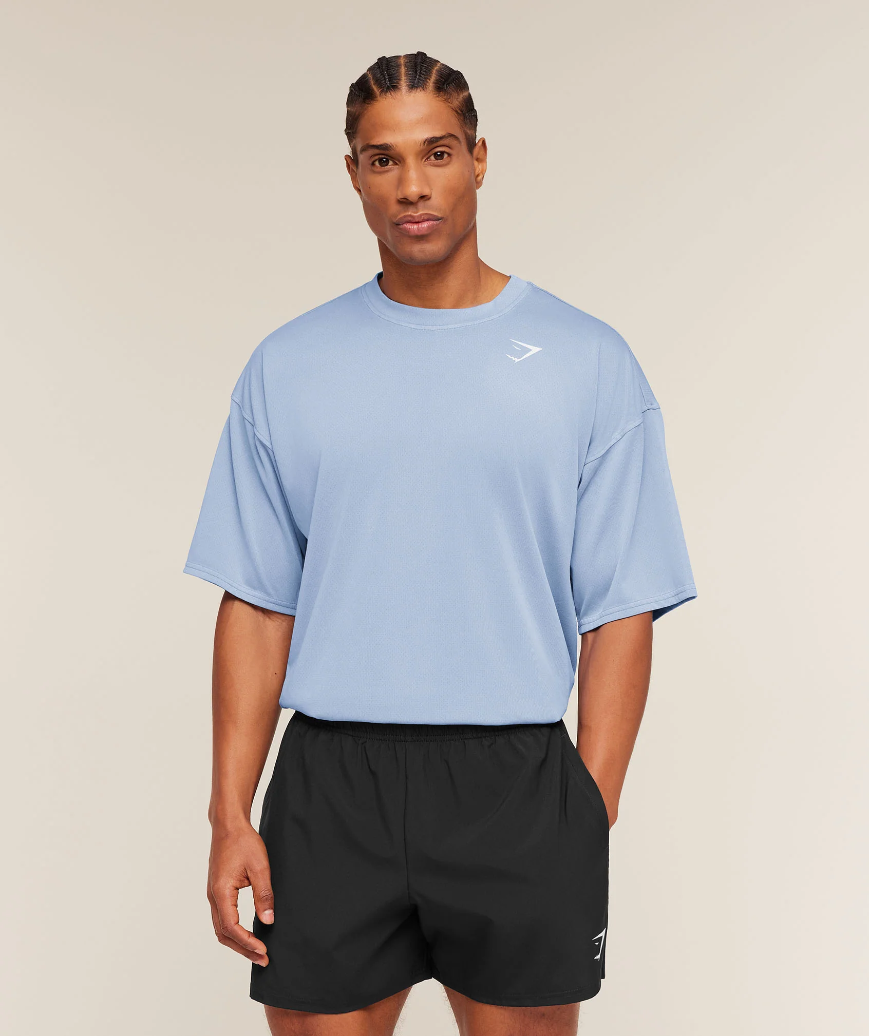 Gymshark Washed Pastels T-Shirt in Faded Lightweight Fabric