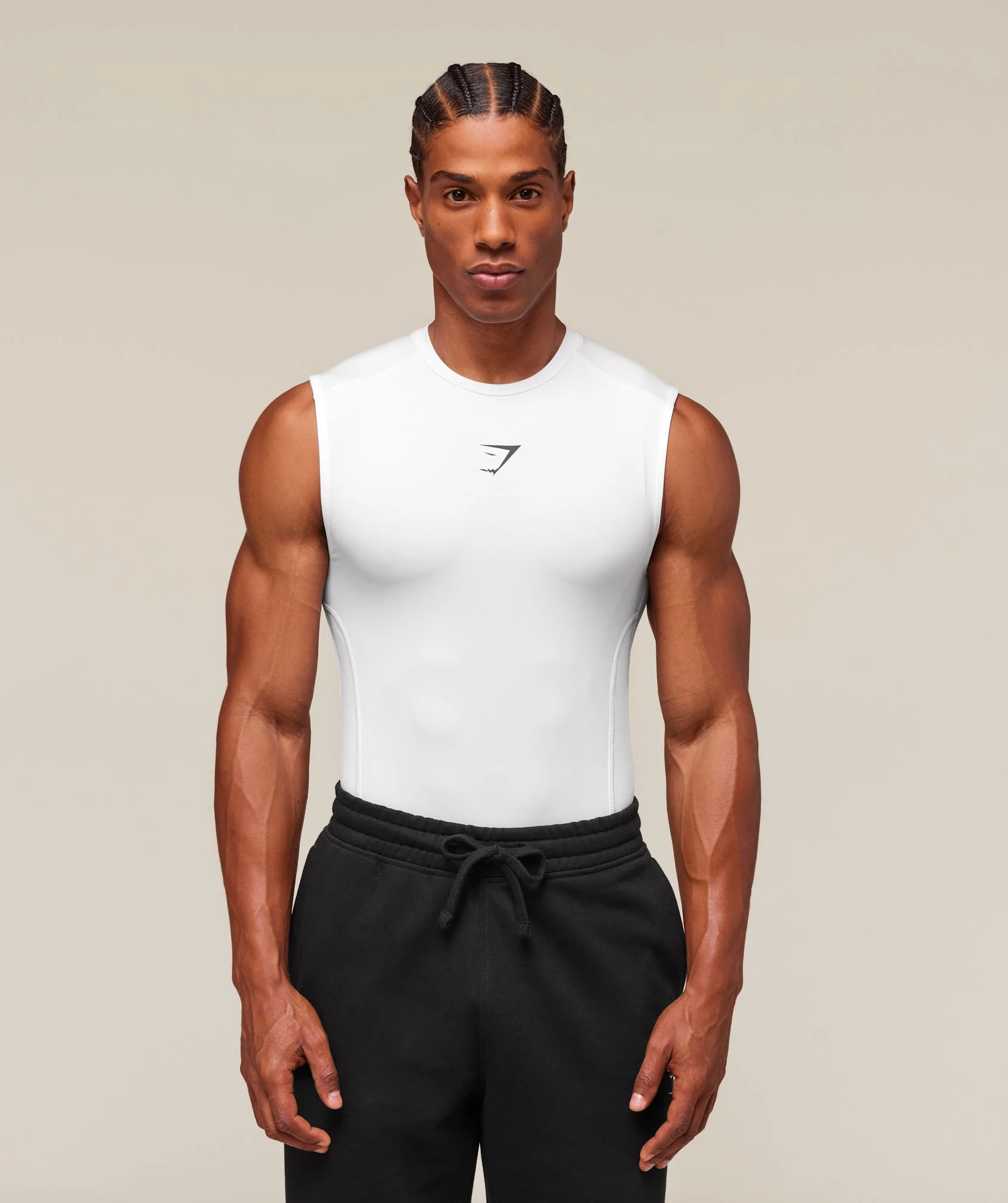 Gymshark Element Sleeveless Compression Tank for Layering