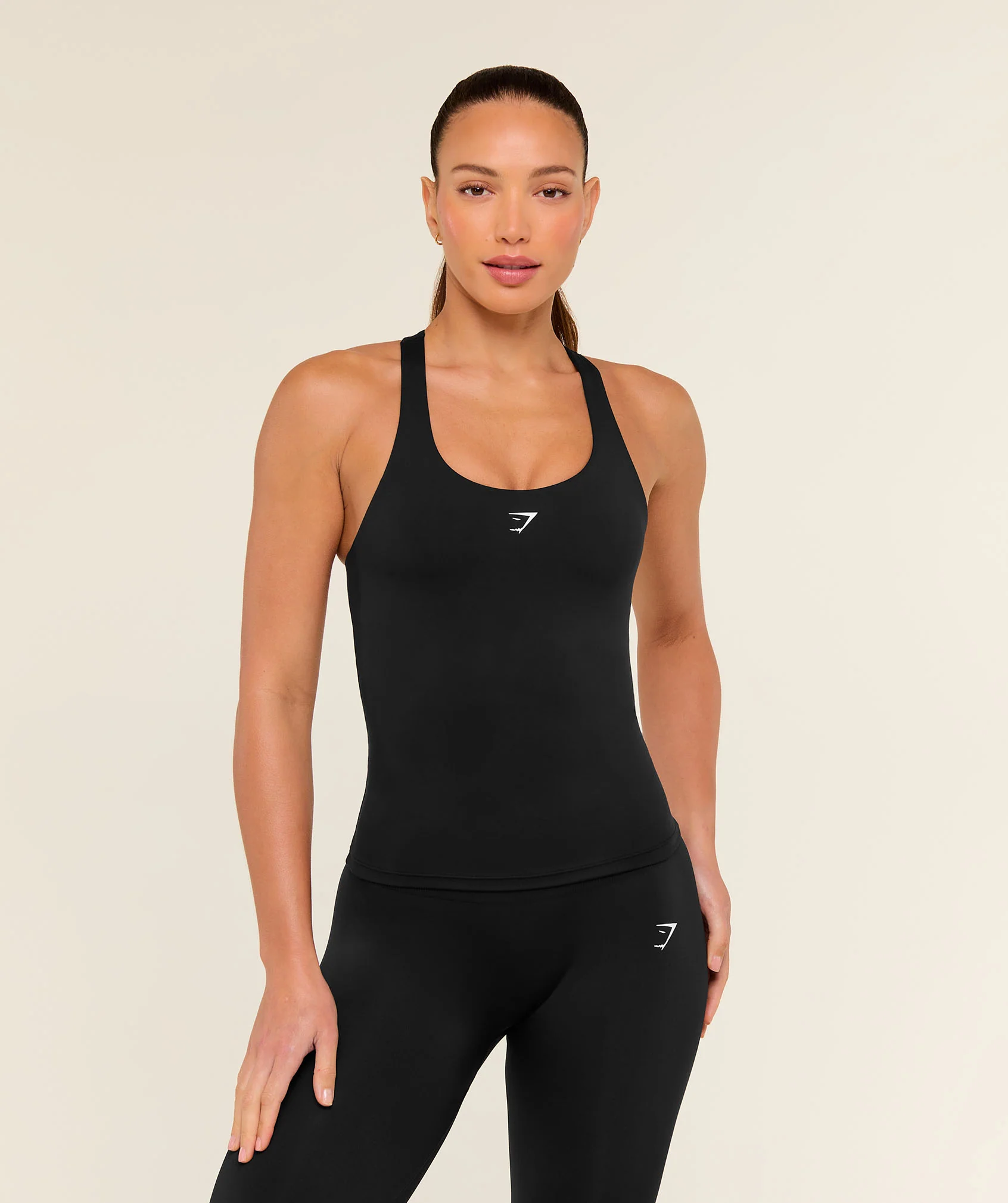 Gymshark Shelf Cami Tank with Built-In Shelf Bra