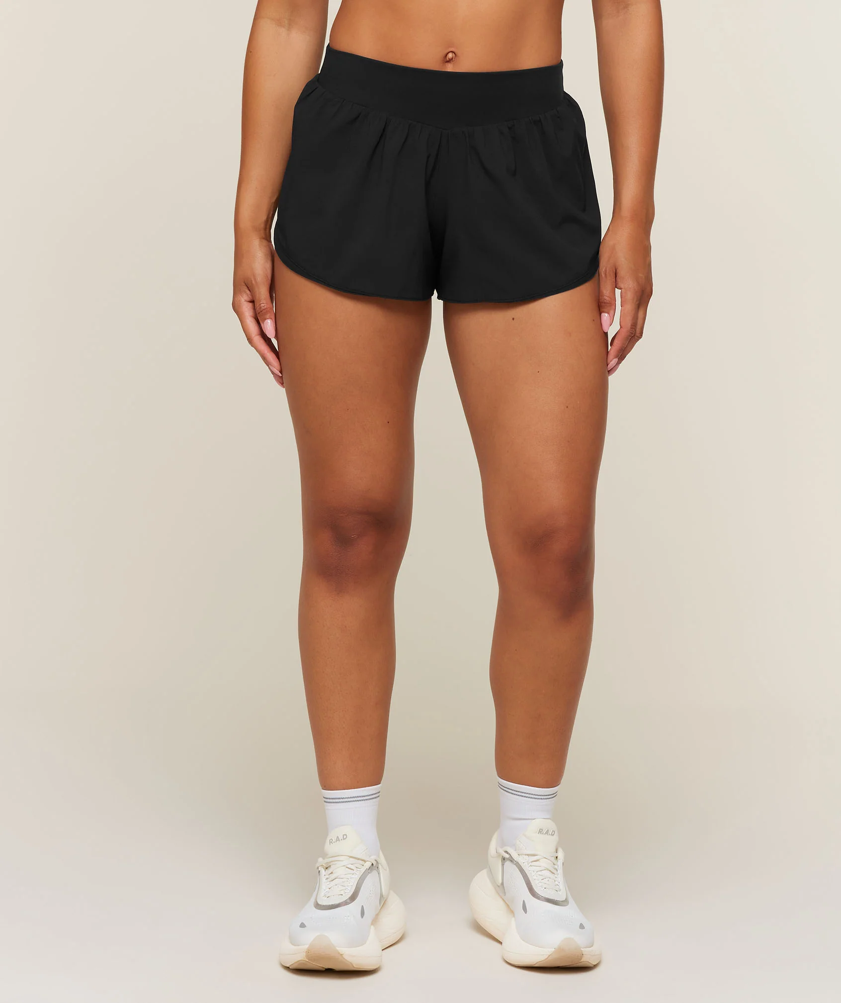 Hybrid Loose Shorts with Inner Brief Lining