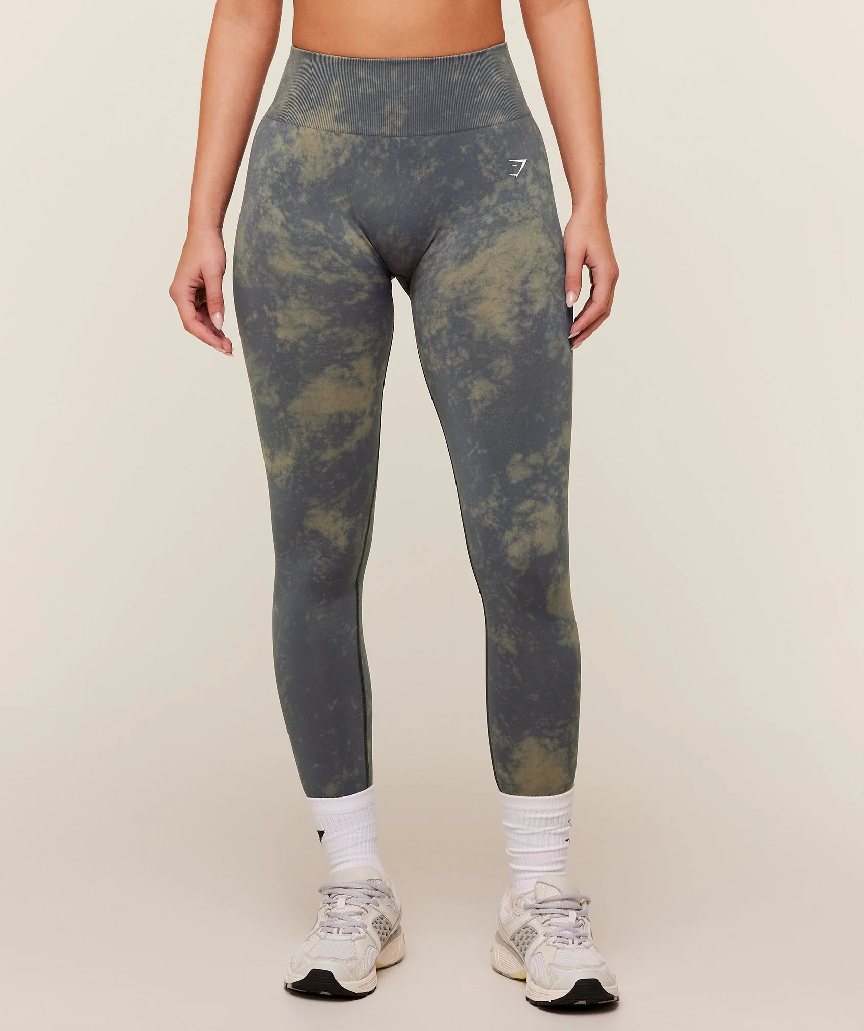 Everyday Seamless Washed Legging High Waisted in Onyx Grey Wash