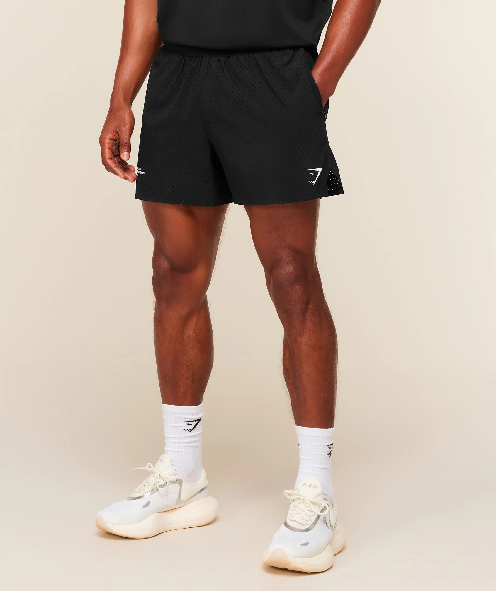 Gymshark Conditioning Club Black 4 Inch Shorts for Gym and Run Days